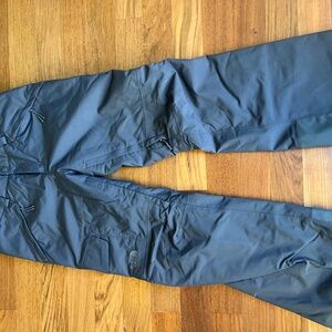 North Face Freedom Insulated Ski Pant, Asphalt Grey, sz M